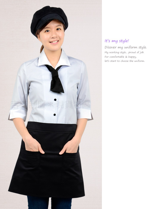 圍裙/餐飲制服/制服/外場制服/配件/餐廳制服/團體制服/襯衫/頭巾/工作服/領巾/廚師服/背心